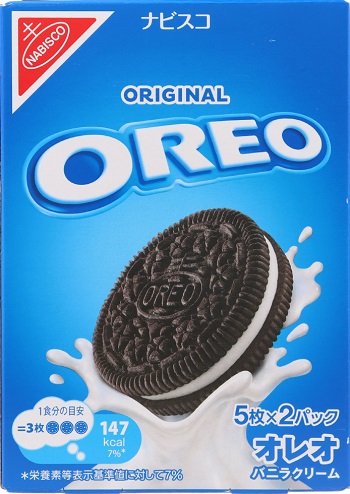 モンデリーズ　オレオ バニラクリーム